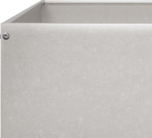 vidaXL vidaXL Podwyższona donica, 100x100x33,5 cm, stal nierdzewna 7