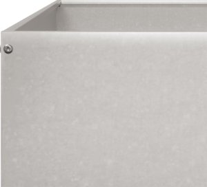 vidaXL vidaXL Podwyższona donica, 100x100x18,5 cm, stal nierdzewna 7