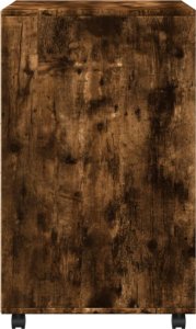 vidaXL vidaXL Szafka na kółkach, przydymiony dąb, 60x48x81 cm 5