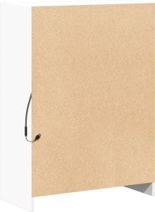 vidaXL Szafka z LED, biała, 72x34x100 cm 9