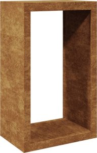 vidaXL Stojak na drewno opałowe, 60x40x100 cm, stal kortenowa 2