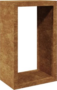 vidaXL Stojak na drewno opałowe, 60x40x100 cm, stal kortenowa 7