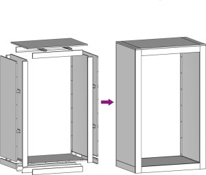 vidaXL Stojak na drewno opałowe, 60x40x100 cm, stal kortenowa 10