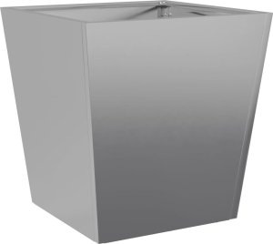 vidaXL vidaXL Donice ogrodowe, 2 szt., 40x40x40 cm, stal galwanizowana 8