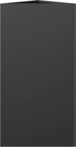 vidaXL vidaXL Donice ogrodowe, 2 szt., czarne, trójkątne, 40x34,5x70 cm, stal 7