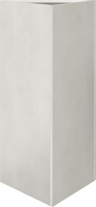 vidaXL vidaXL Donice ogrodowe, 2 szt., trójkątne, 40x34,5x70 cm, stal 5