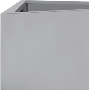 vidaXL vidaXL Donica ogrodowa, trójkątna, 30x26x75 cm, stal galwanizowana 7