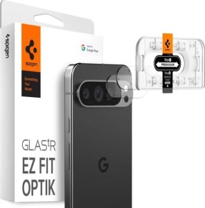 Spigen OSŁONA APARATU SPIGEN OPTIK.TR ”EZ FIT” CAMERA PROTECTOR 2-PACK GOOGLE PIXEL 9 PRO XL CRYSTAL CLEAR 1