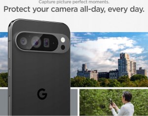 Spigen OSŁONA APARATU SPIGEN OPTIK.TR ”EZ FIT” CAMERA PROTECTOR 2-PACK GOOGLE PIXEL 9 PRO XL CRYSTAL CLEAR 13
