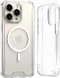 Hurtel Etui Clear Corner Case MagSafe na iPhone 16 - przezroczyste 1