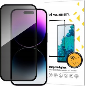 Wozinsky Szkło hartowane Wozinsky Privacy Glass prywatyzujące z filtrem anti-spy na iPhone 16 Pro 1