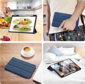 Etui na tablet Dux Ducis Etui Dux Ducis Domo z klapką i smart sleep na Xiaomi Pad 6 / 6 Pro - niebieskie 13