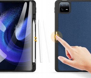 Etui na tablet Dux Ducis Etui Dux Ducis Domo z klapką i smart sleep na Xiaomi Pad 6 / 6 Pro - niebieskie 9