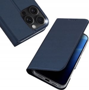 Dux Ducis Etui Dux Ducis Skin Pro na iPhone 16 Pro z klapką i miejscem na kartę - niebieskie 1