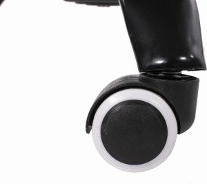 Krzesło biurowe Leobert Krzesło obrotowe biurowe z szerokim oparciem czarne 7