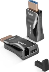 System przekazu sygnału AV Lindy LINDY 300m HDMI 4K60 Fiber Optic Dongle extender 1