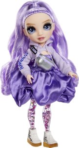 MGA Lalka Rainbow High Rainbow High Sparkle & Shine Fashion Viola 4