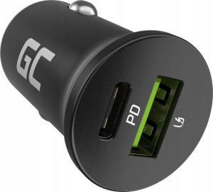 Ładowarka Green Cell PowerRide Nano38 1x USB-A 1x USB-C 2.4 A  (CADM-GC-38AC) 4