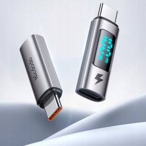 Adapter USB Mcdodo USB-C - USB-C Srebrny 2