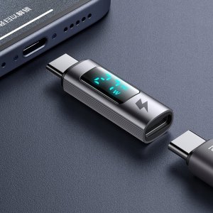 Adapter USB Mcdodo USB-C - USB-C Srebrny 3