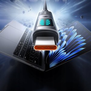 Adapter USB Mcdodo USB-C - USB-C Srebrny 4