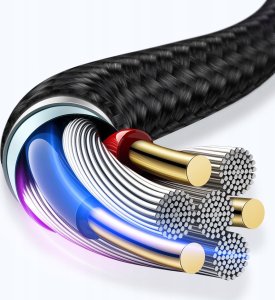 Kabel USB Mcdodo USB-C - Lightning 1 m Czarny 10