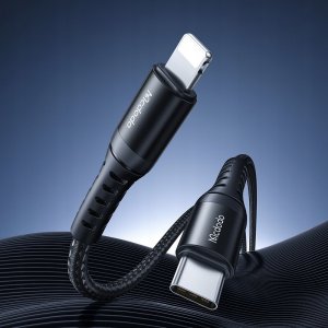 Kabel USB Mcdodo USB-C - Lightning 1 m Czarny 2