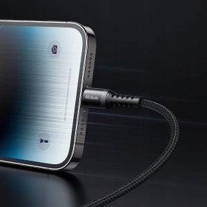 Kabel USB Mcdodo USB-C - Lightning 1 m Czarny 3