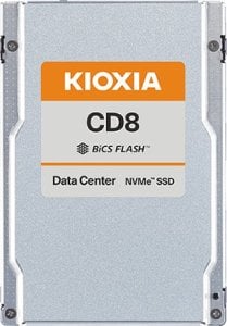 Dysk SSD Kioxia Dysk SSD Kioxia CD8-R 15.36TB U.2 (15mm) NVMe PCIe 4.0 KCD8XRUG15T3 (DWPD 1) SIE 1