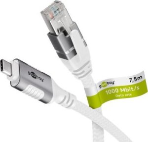 Kabel USB Goobay Kabel Ethernet USB-C™ 3.1 do RJ45, 7,5 m - Długość kabla 7.5 m 1