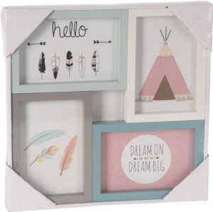 Ramka Frame Frame Nuotraukų rėmelių galerija 10 x 15 cm, MDF, spalvota 2