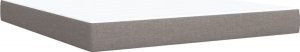 vidaXL vidaXL Łóżko kontynentalne z materacem, taupe, tkanina, 180x200 cm 10