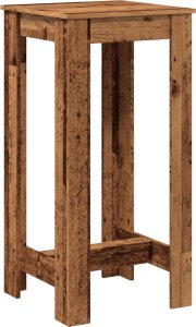 vidaXL Stolik barowy, stare drewno, 51x50x103,5cm 2