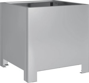 vidaXL Donica ogrodowa 30x30x30 cm galwanizowana stal 2