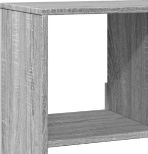 vidaXL Regał/przegroda, szary dąb sonoma, 100x33x125,5 cm 7