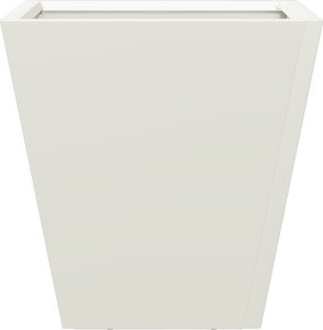 vidaXL Donice ogrodowe, 2 szt., białe, 30x30x30 cm, stalowe 7