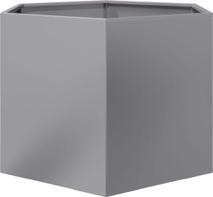 vidaXL Donica ogrodowa, sześciokątna, 69x60x45 cm, stal galwanizowana 5