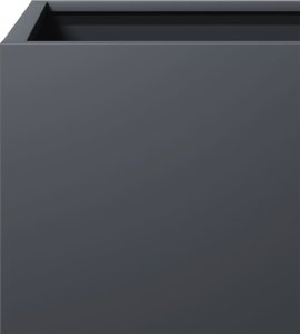 vidaXL Donica ogrodowa, antracytowa, 30x30x30 cm, stalowa 7