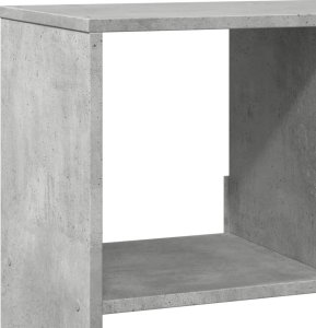 vidaXL vidaXL Regał/przegroda do pokoju, szarość betonu, 100x33x125,5 cm 7