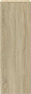 vidaXL Szafka z LED, dąb sonoma, 38x34x100 cm, materiał drewnopochodny 7