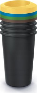 Kosz na śmieci Prosperplast ŚMIETNIK KOSZE NA ŚMIECI 4X45 L COMPACTA R SORTIBOX KOLOR 1