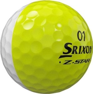 Srixon morele Piłki golfowe SRIXON Z-STAR DIVIDE, biało-zółte 5