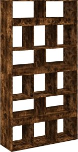 vidaXL vidaXL Regał/przegroda, przydymiony dąb, 100x33x187,5 cm 6