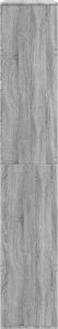 vidaXL Regał/przegroda, szary dąb sonoma, 100x33x187,5 cm 5