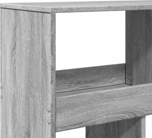 vidaXL Regał/przegroda, szary dąb sonoma, 100x33x187,5 cm 7