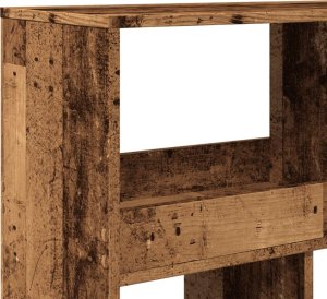 vidaXL vidaXL Regał/przegroda, stare drewno, 100x33x187,5 cm 7