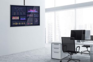 Manhattan Uchwyt sufitowy Manhattan TV/LCD 37"-70", 50kg płynna regulacja 10