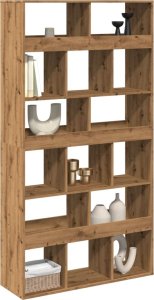 vidaXL vidaXL Regał/przegroda, dąb artisian, 100x33x187,5 cm 3