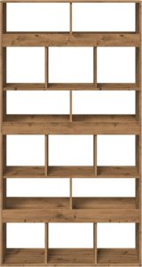 vidaXL vidaXL Regał/przegroda, dąb artisian, 100x33x187,5 cm 4