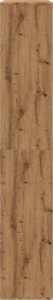 vidaXL vidaXL Regał/przegroda, dąb artisian, 100x33x187,5 cm 5